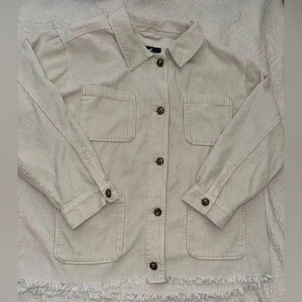 Corduroy Cream Jacket Size XL